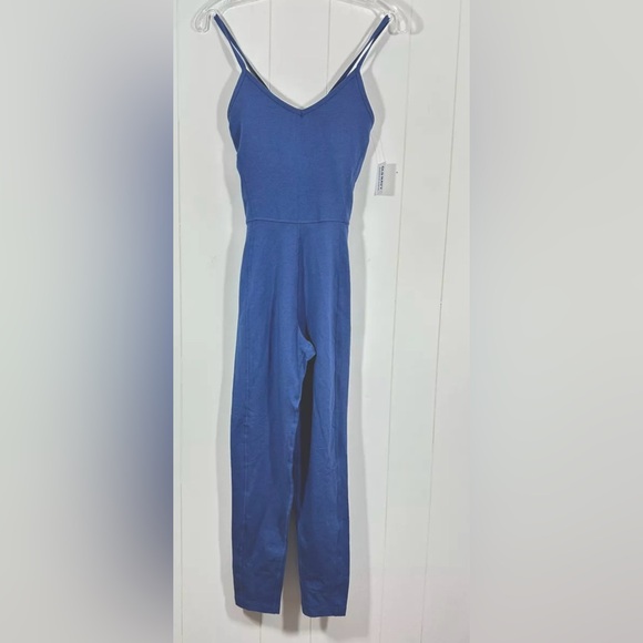 OLD NAVY Active PowerChill Length Cami Jumpsuit Purplish-blue Sz Small - Picture 3 of 8